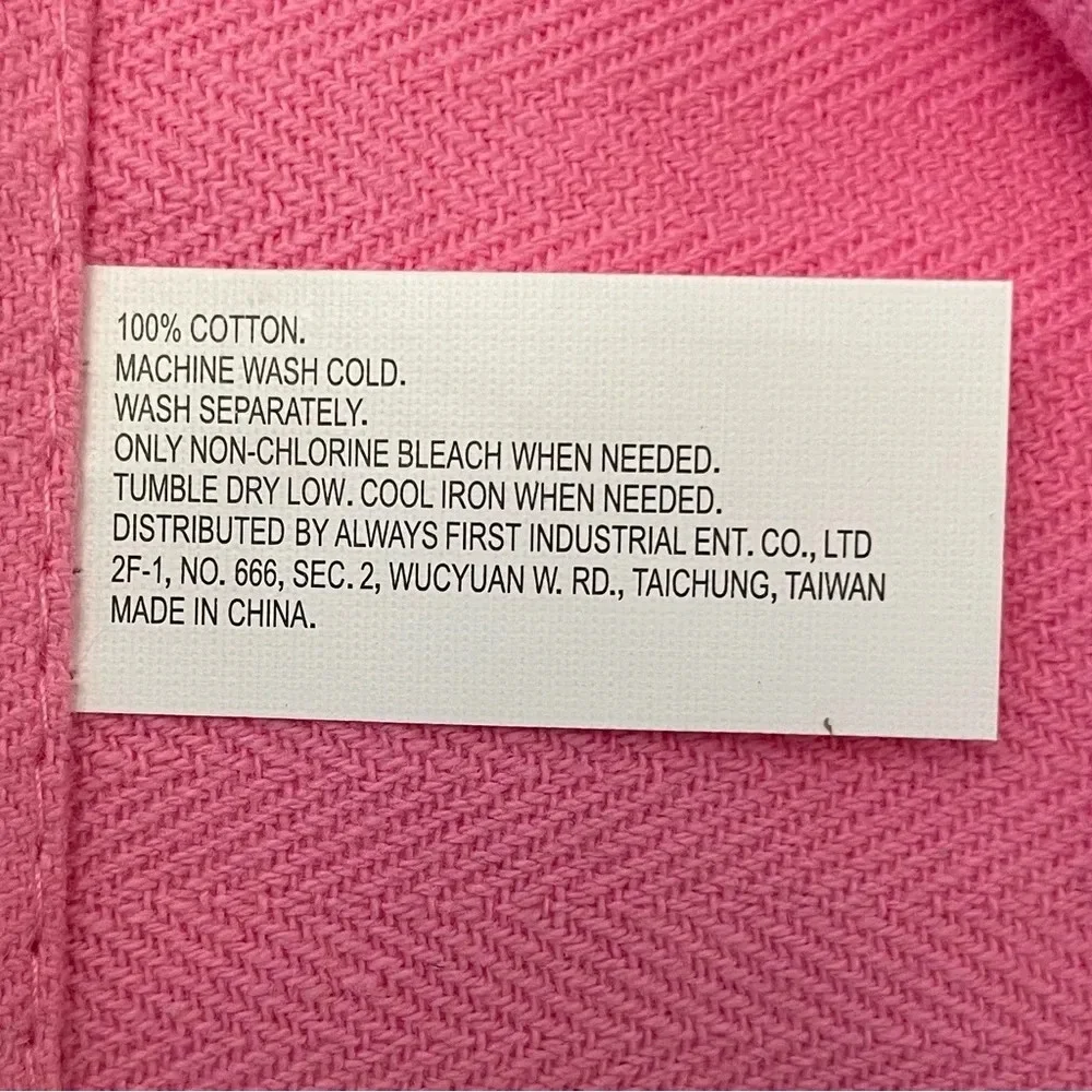 Kitchen Dish Towels 2 Piece Gift Set Pink 